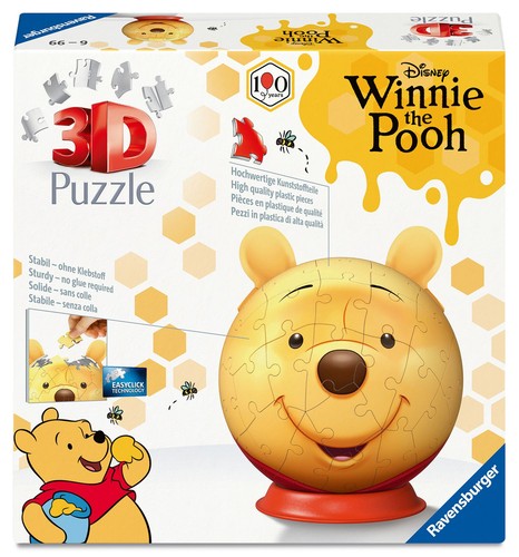 Puzzle ball disney winnie - 3d,