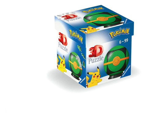 Puzzle ball pokémon - 3d, puzzle-ball