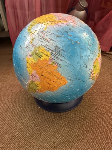 Puzzle ball weltkugel - 3d,