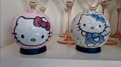 Puzzle ball hello - ball, 3d