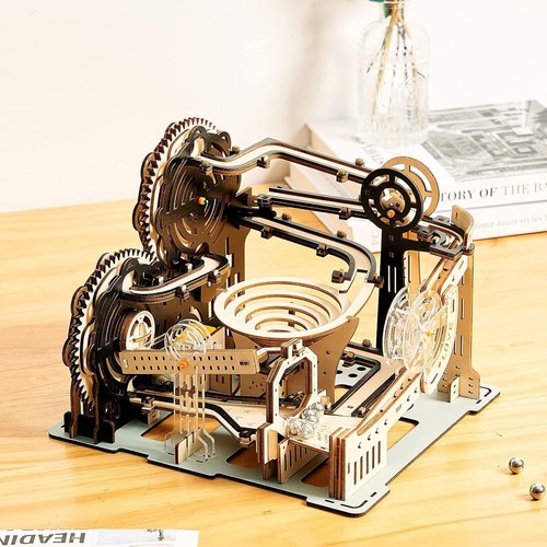 Puzzle holz murmelbahn - 3d,