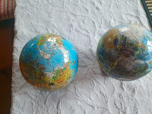 Globus puzzle ball - 2x, 3d