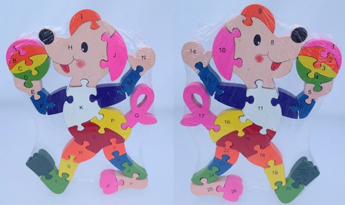 Puzzle ball kinder abc - puzzle,