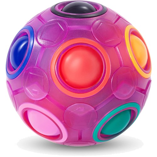 Regenbogen-Puzzleball