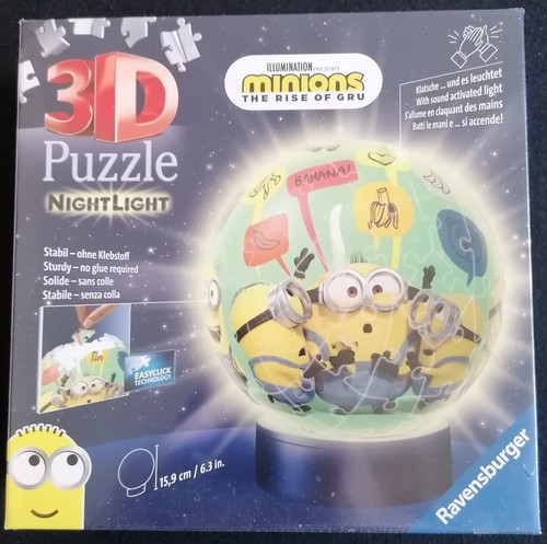 Minions puzzle - 3d,